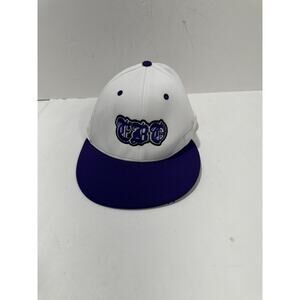 Richardson PTS20 S/M Fitted‎ White/purple Cap Hat Embroidered Kona 2021